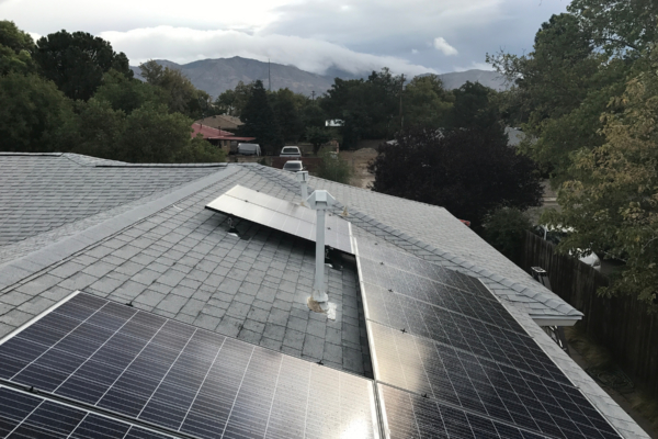 Solar Panels on a Pitched Roof