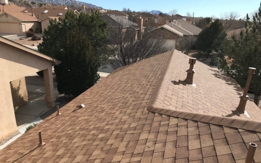 Pitched Shingle Roof