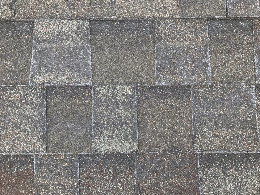 Closeup of Shingled Roof