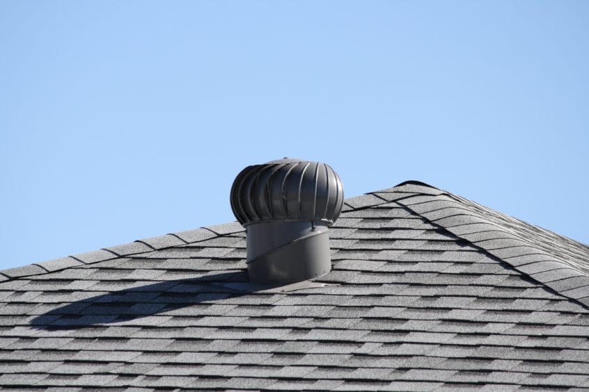 Roof Ventilation Spinning Turbine