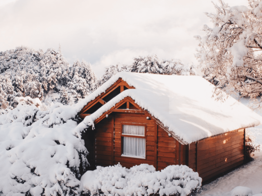 Cabin in the Winter